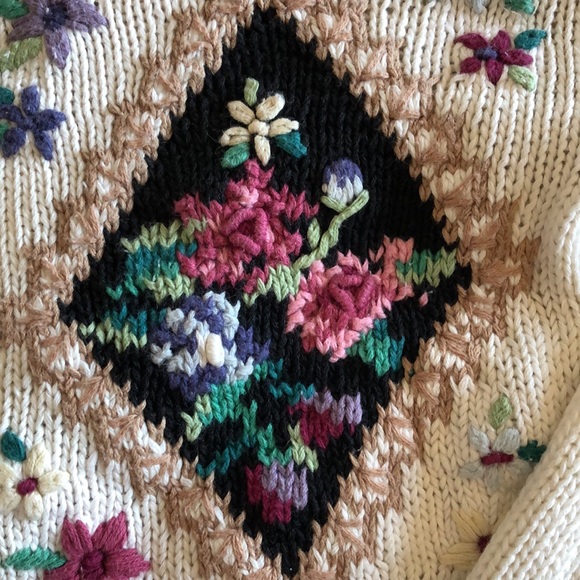 Vintage Beldoch Popper Knit Sweater - Picture 4 of 10